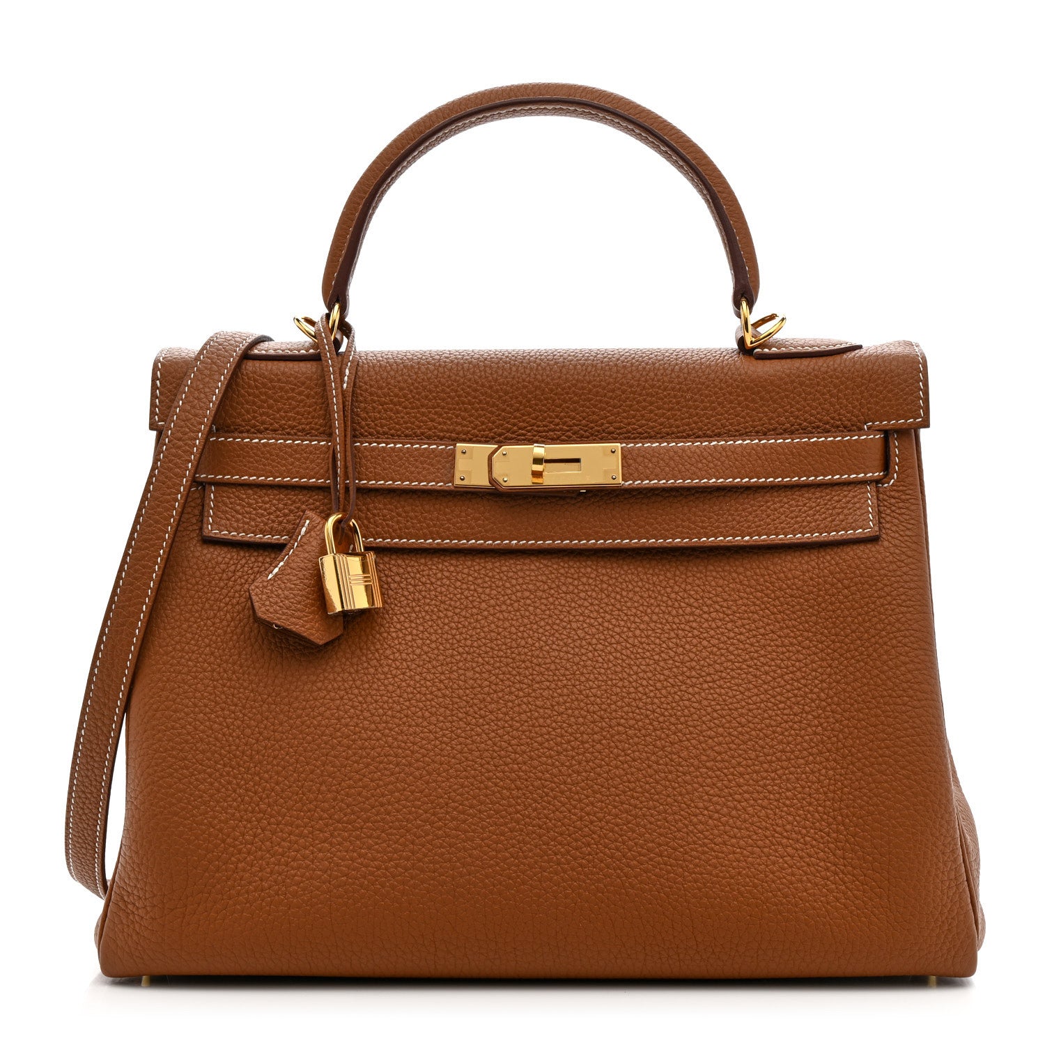 Hermes Togo Kelly Retourne 32 Gold 1 of 21
