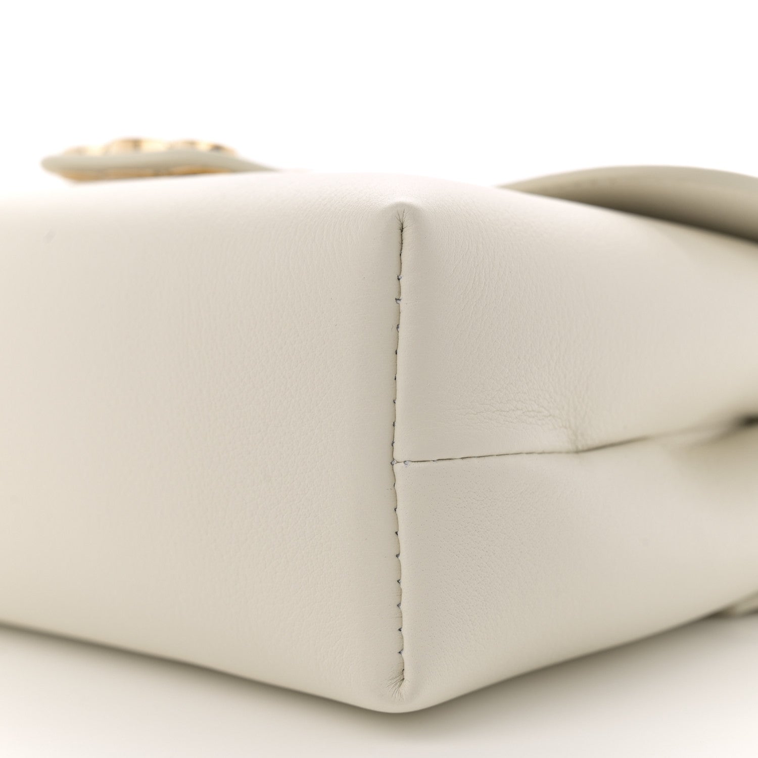 Celine Supple Calfskin Teen Victoire White 10 of 11