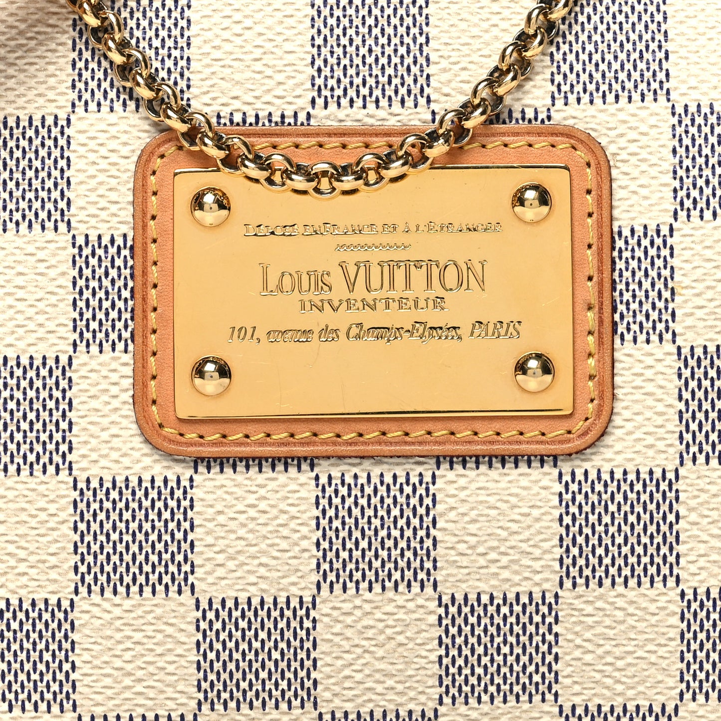 Damier Azur Eva Clutch