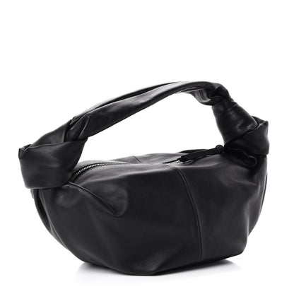 Bottega Veneta Nappa Mini Double Knot Bag Black 3 of 11
