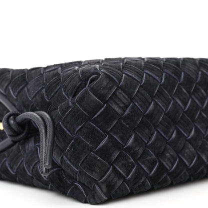 Bottega Veneta Suede Intrecciato Small Loop Camera Bag Space 8 of 11