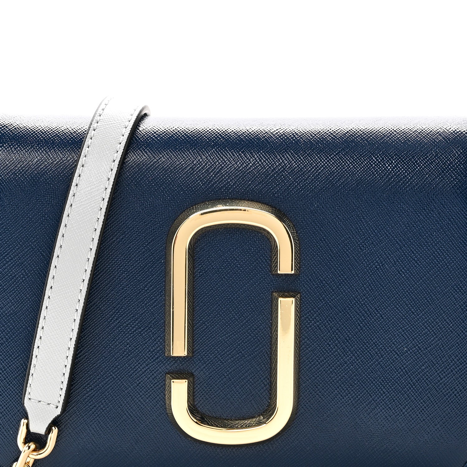Marc Jacobs Saffiano Hip Shot Belt Bag Blue Sea Multicolor 8 of 10