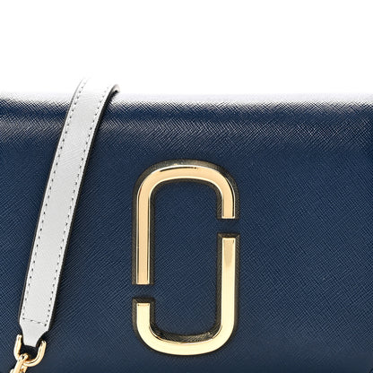 Marc Jacobs Saffiano Hip Shot Belt Bag Blue Sea Multicolor 8 of 10