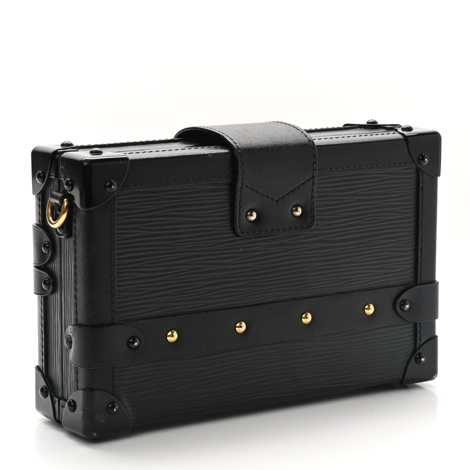 Louis Vuitton Epi Petite Malle Black 3 of 7