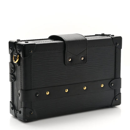 Louis Vuitton Epi Petite Malle Black 3 of 7