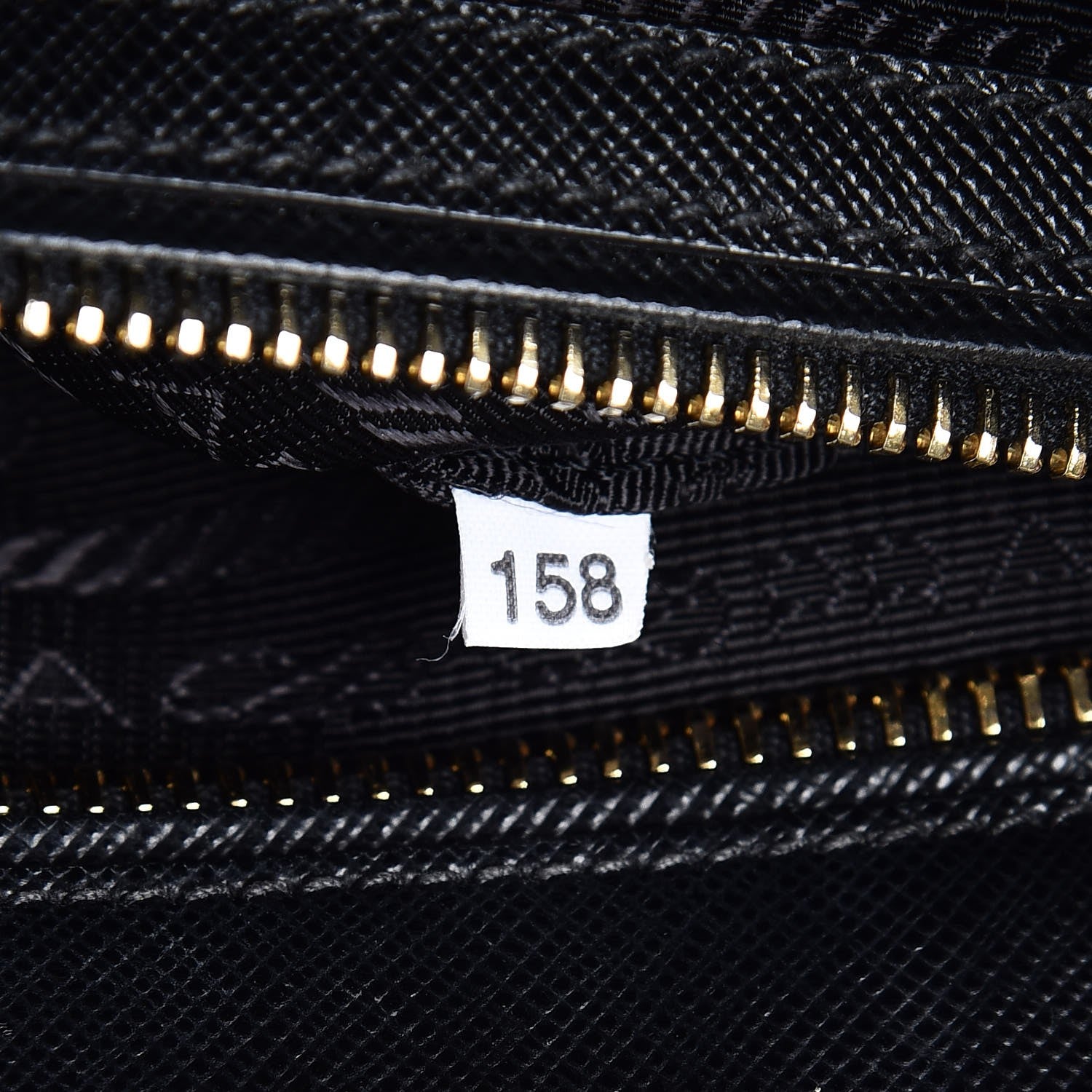 Prada Saffiano Lux Mini Double Zip Tote Nero Black 9 of 9