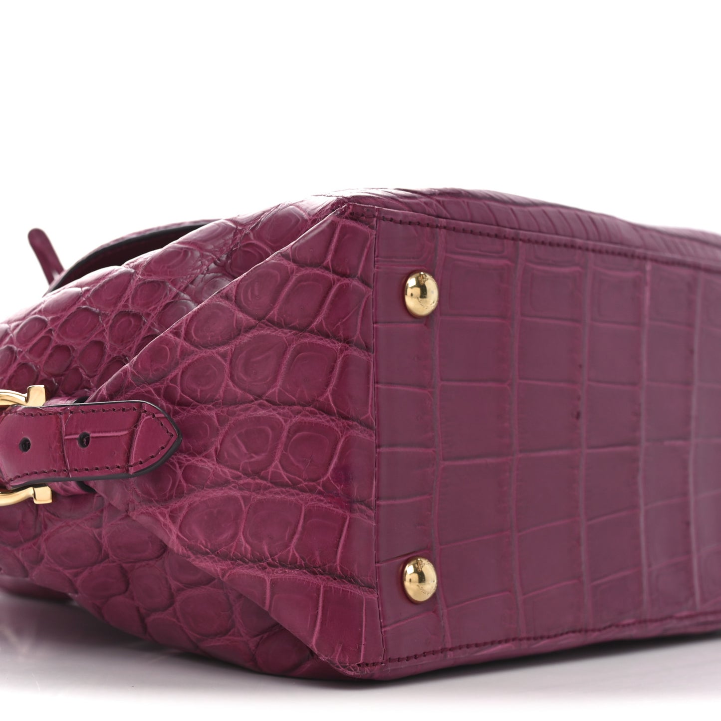 Alligator Fiamma Bag Pink