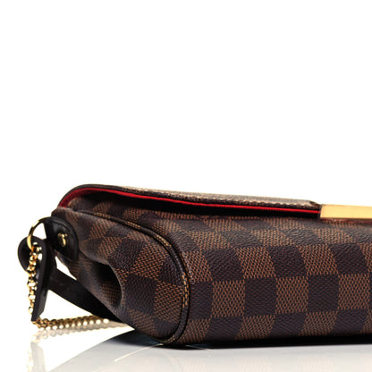 Louis Vuitton Damier Ebene Favorite MM 6 of 9