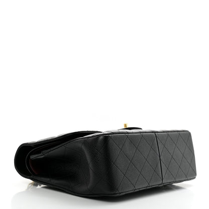 Chanel Caviar Quilted Jumbo Double Flap Black 4 of 10