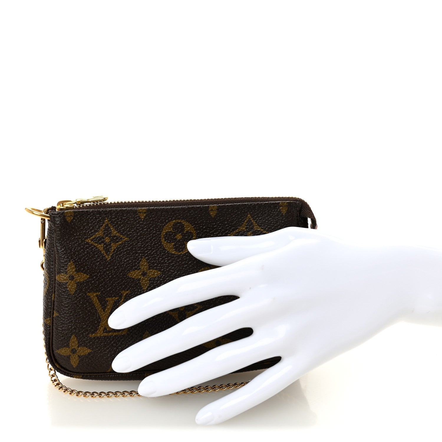 Louis Vuitton Monogram Mini Pochette Accessories 2 of 8