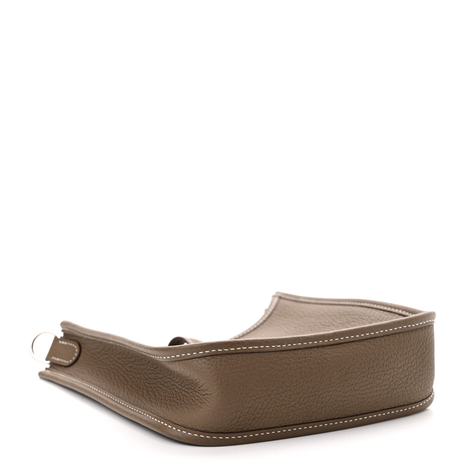Hermes Taurillon Clemence Amazone Evelyne TPM Etoupe Bleu Indigo 4 of 10