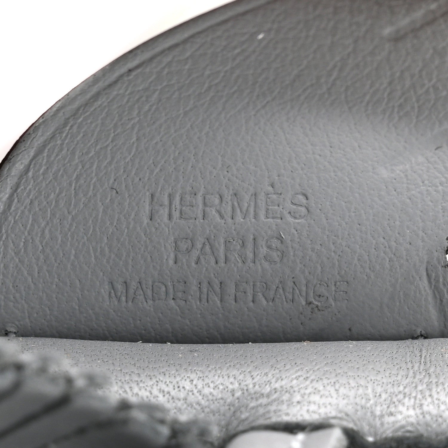 Hermes Milo Lambskin Grigri Rodeo Pegase Horse Bag Charm PM Gris Pantin 3 of 5