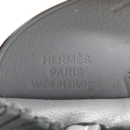 Hermes Milo Lambskin Grigri Rodeo Pegase Horse Bag Charm PM Gris Pantin 3 of 5