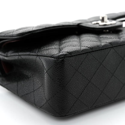 Chanel Caviar Quilted Small Double Flap Black 9 of 10