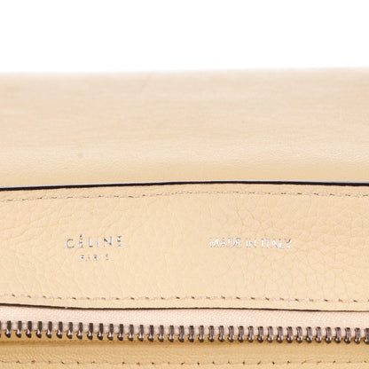 Celine Drummed Calfskin Suede Medium Trapeze Butter 6 of 24