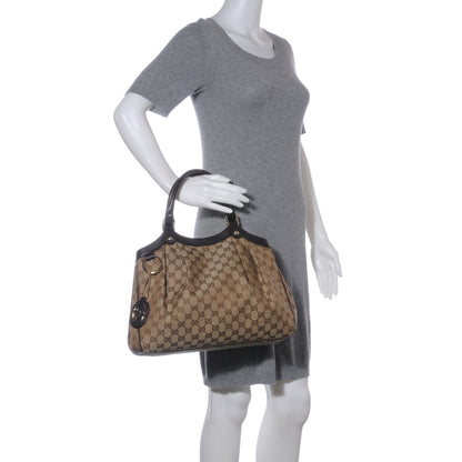 Gucci Monogram Medium Sukey Ebony 2 of 8