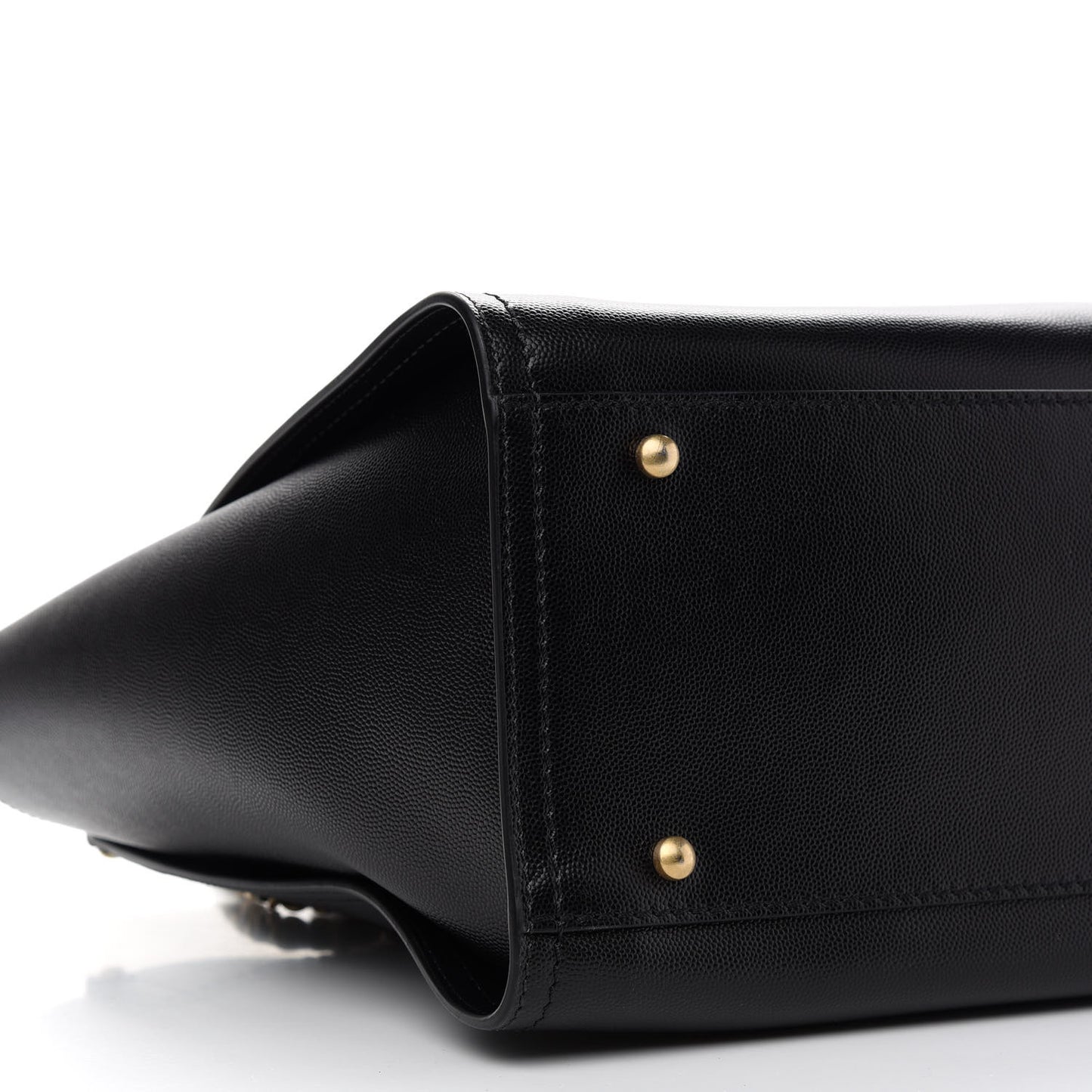 Caviar Small Studded Deauville Tote Black