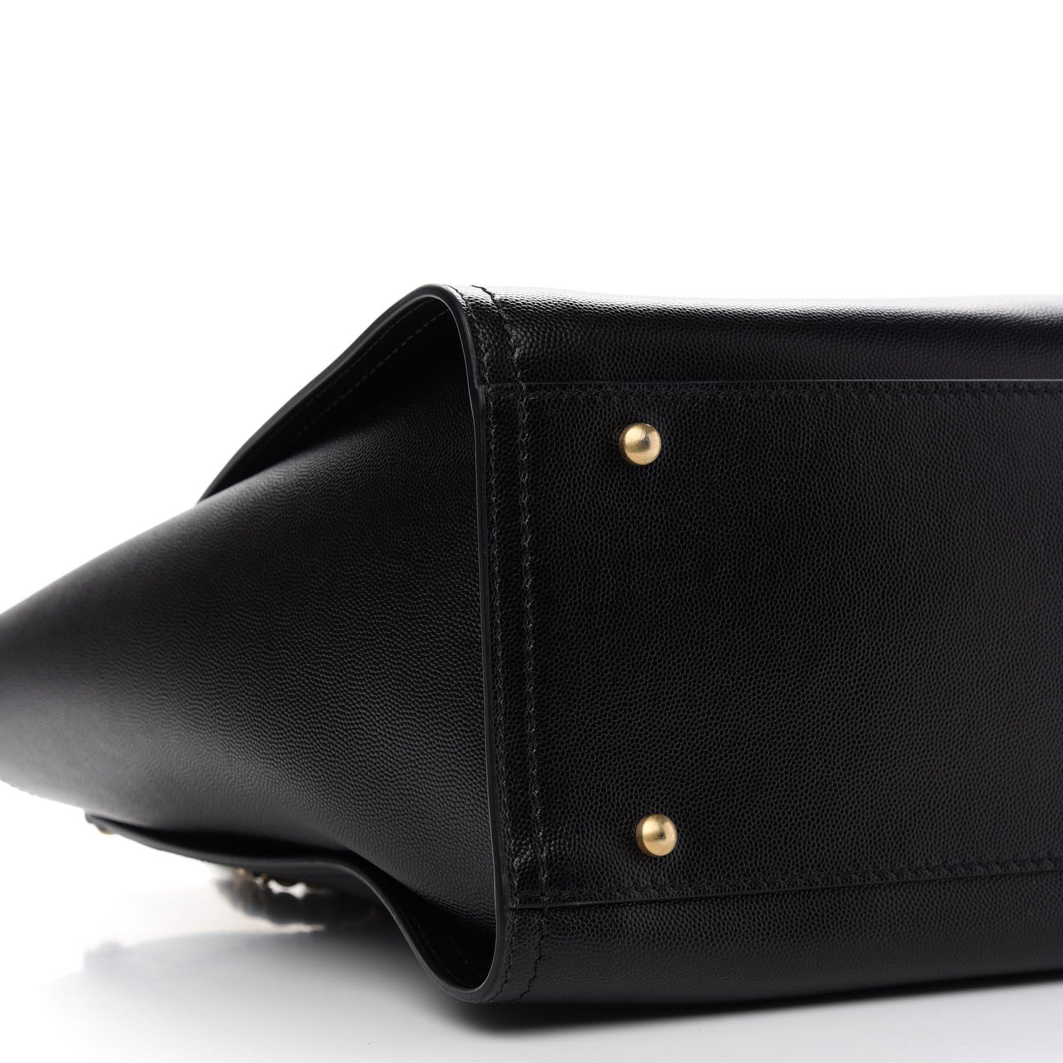Chanel Caviar Small Studded Deauville Tote Black 8 of 9