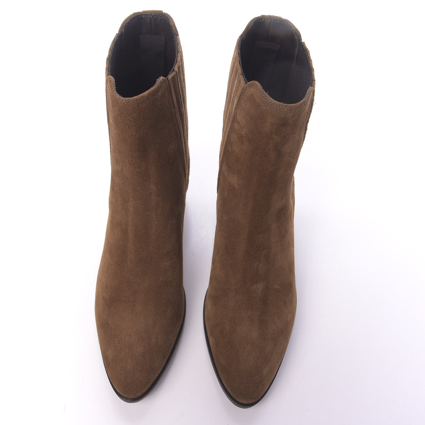 Suede Brit Souple Ankle Boots 39 Brown