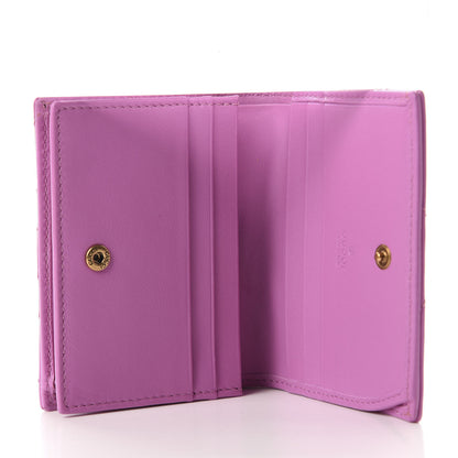 Gucci Calfskin Matelasse GG Marmont Card Case Candy Mousse 5 of 8