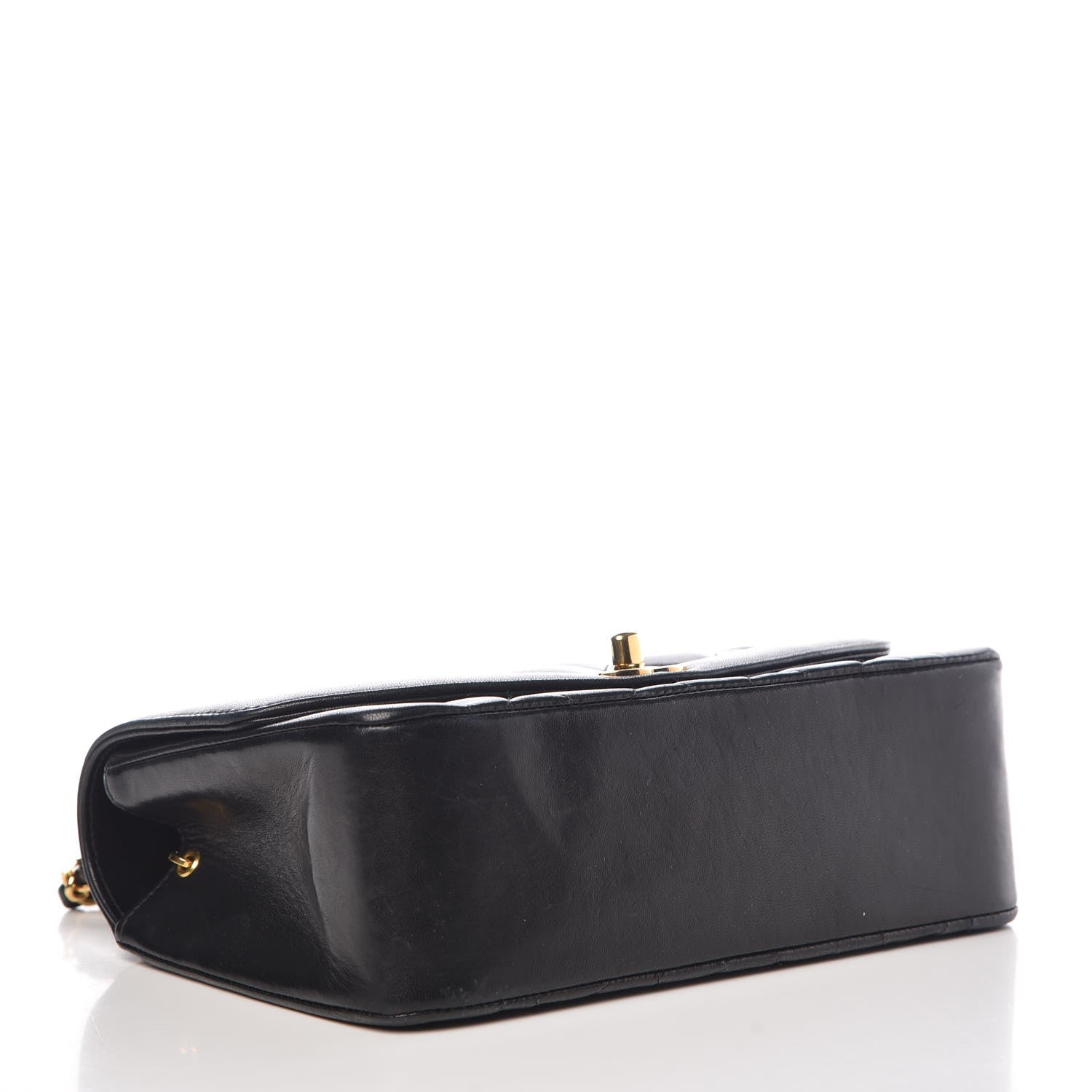 Chanel Lambskin Quilted Small Single Flap Black 4 of 9