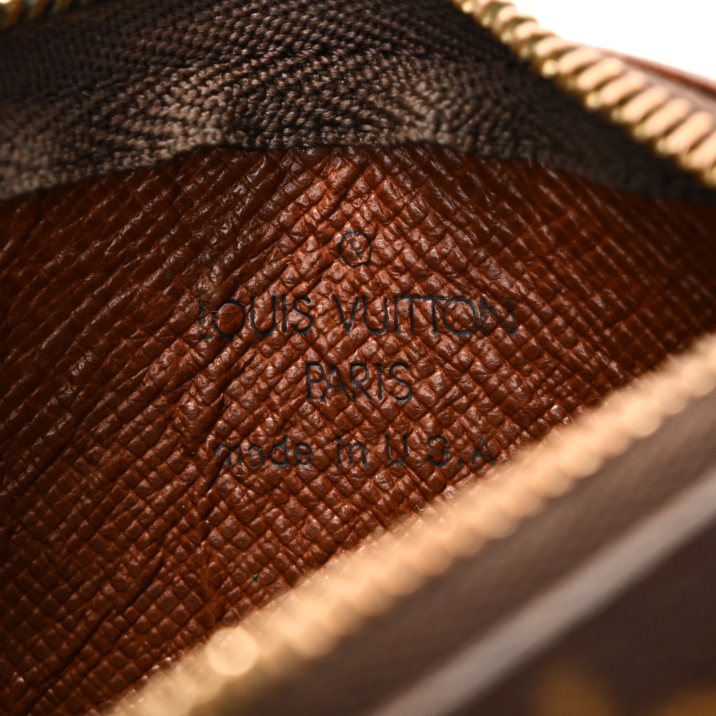 Monogram Key Pouch