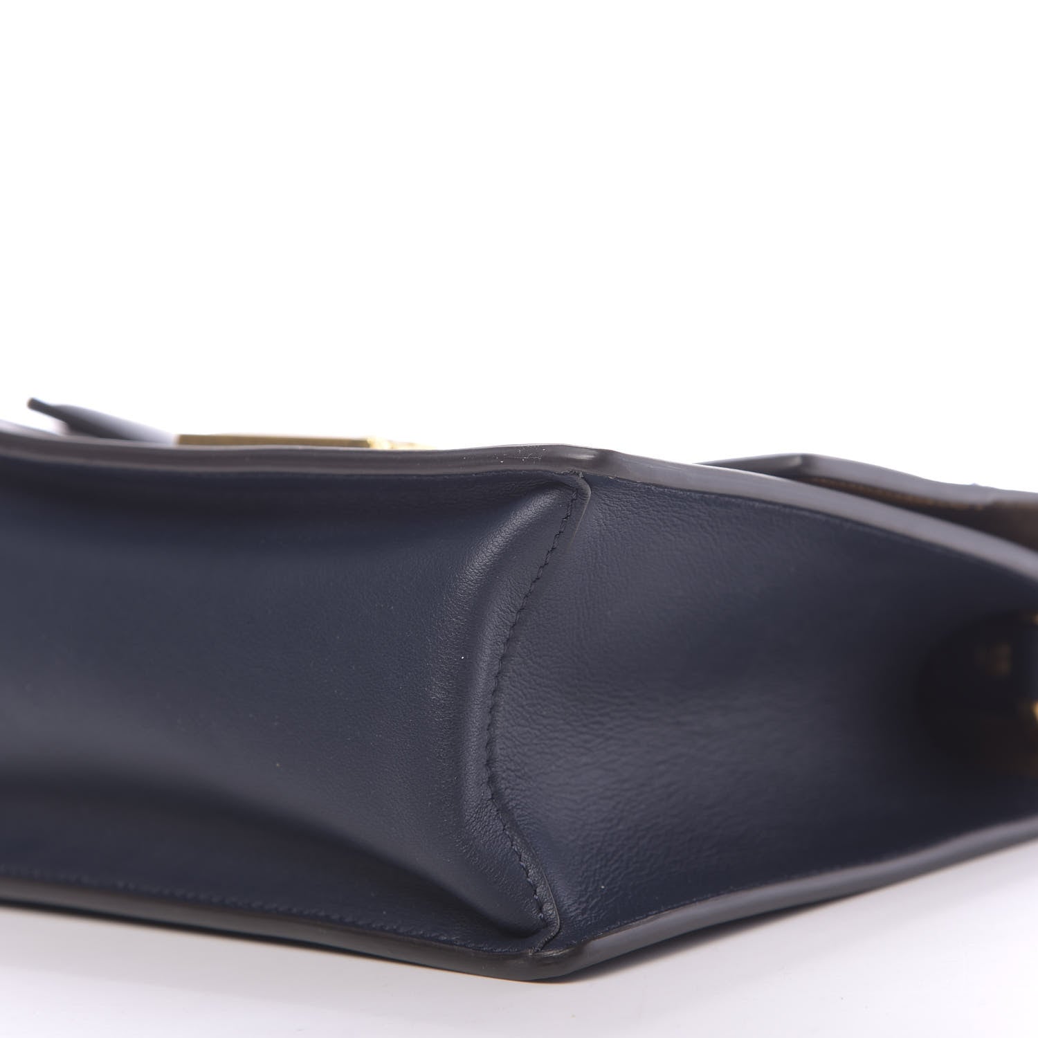 Fendi Vitello Grace Matte Small Kan U Shoulder Bag Midnight 7 of 11