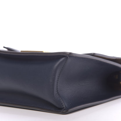 Fendi Vitello Grace Matte Small Kan U Shoulder Bag Midnight 7 of 11