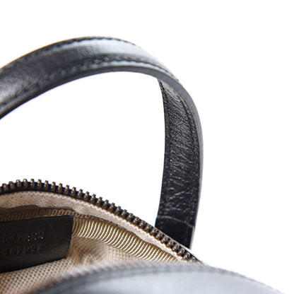 Gucci Piuma Lux Energy Mini Tifosa Basketball Shaped Shoulder Bag Black 6 of 9