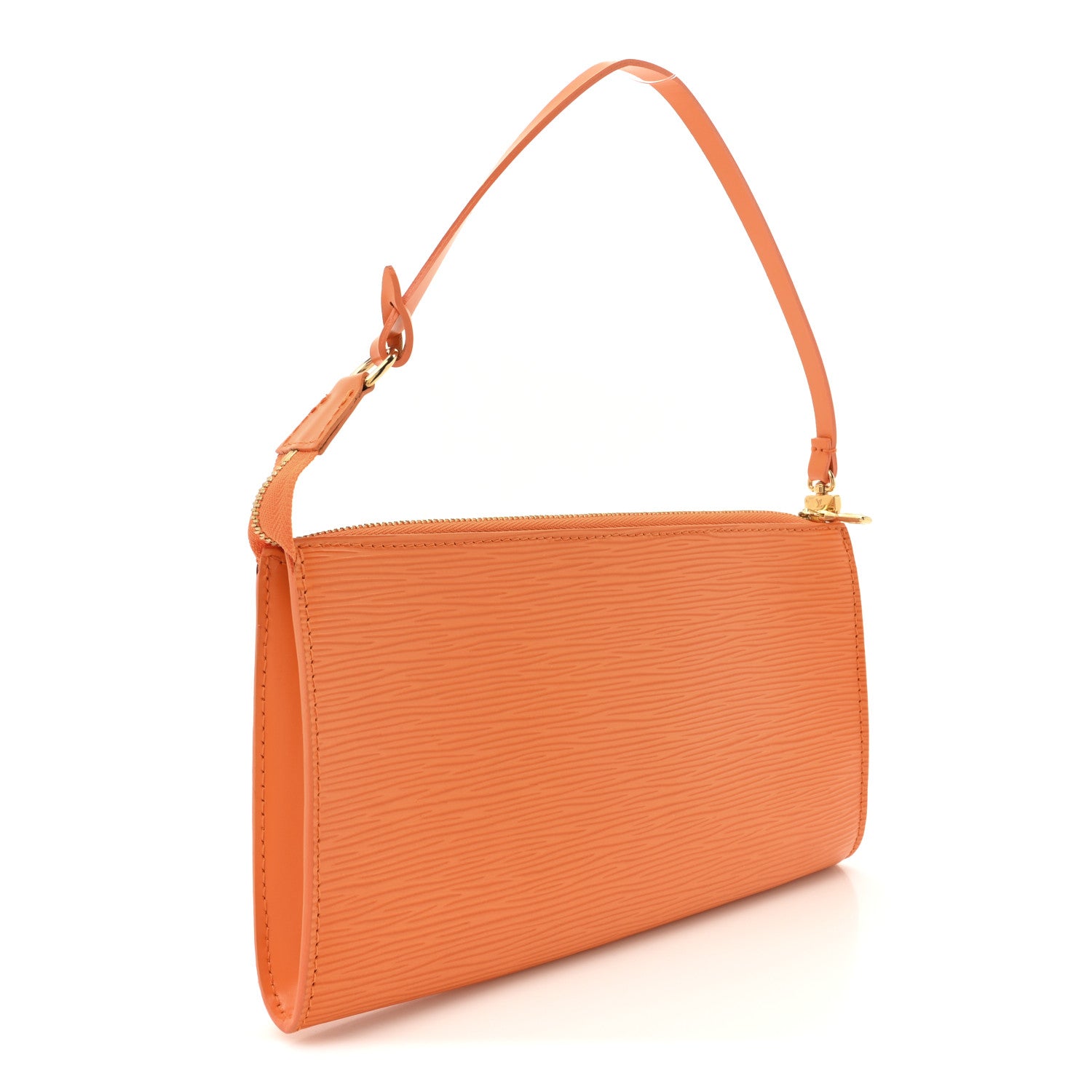 Louis Vuitton Epi Pochette Accessories 24 Mandarin 3 of 9
