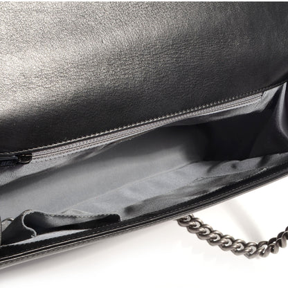 Chanel Metallic Calfskin Large Boy Flap Black 5 of 9