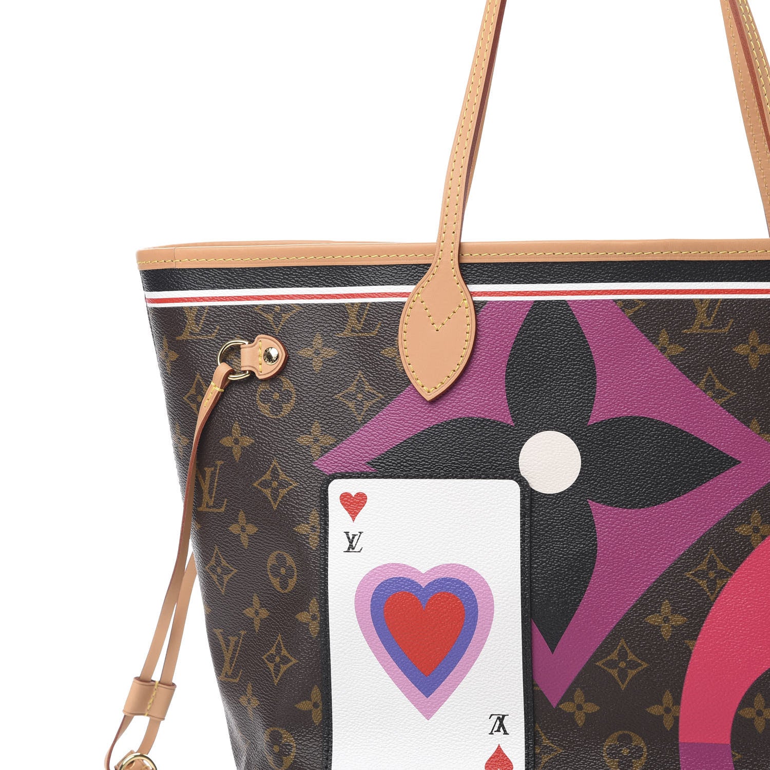 Louis Vuitton Monogram Game On Neverfull MM 8 of 10