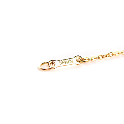 Tiffany 18K Yellow Gold Elsa Peretti Open Tear Drop Pendant Necklace 3 of 7