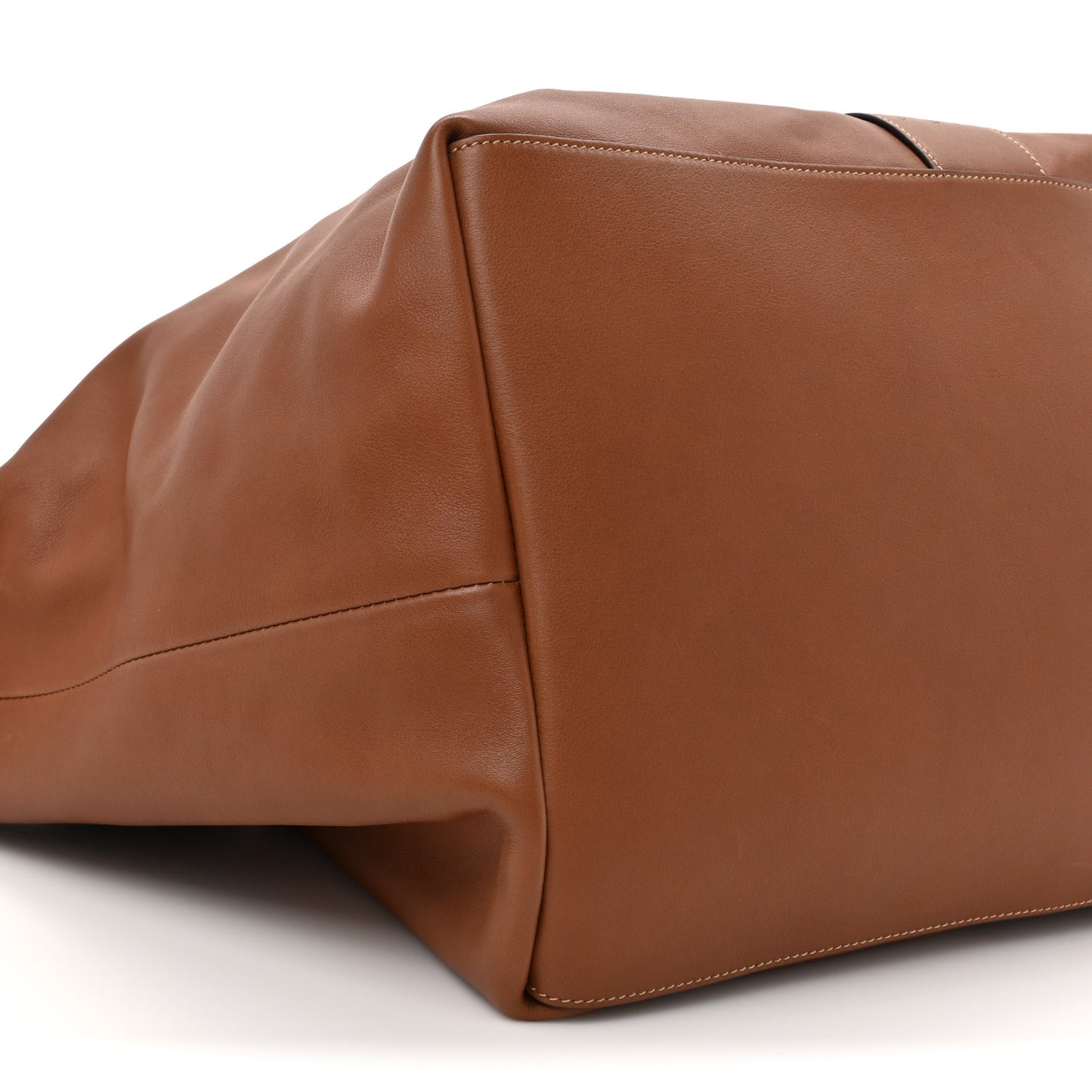 Calfskin Y Tote Brick