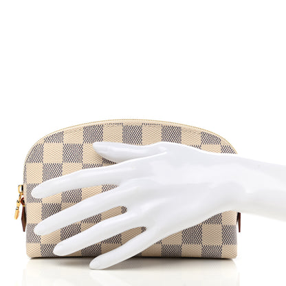 Louis Vuitton Damier Azur Cosmetic Pouch 2 of 6
