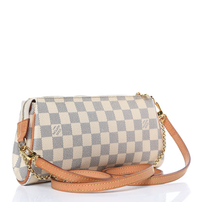Louis Vuitton Damier Azur Eva Clutch 3 of 14