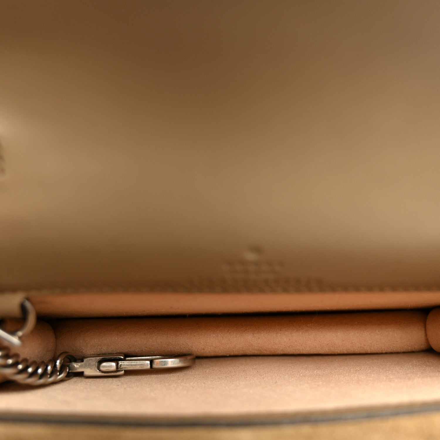 Gucci GG Supreme Monogram Super Mini Dionysus Shoulder Bag Taupe 5 of 10