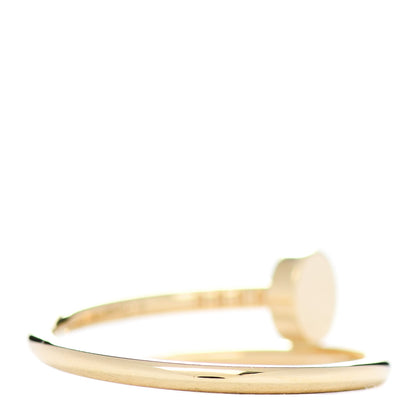 Cartier 18K Yellow Gold Small Juste Un Clou Ring 57 8 3 of 4