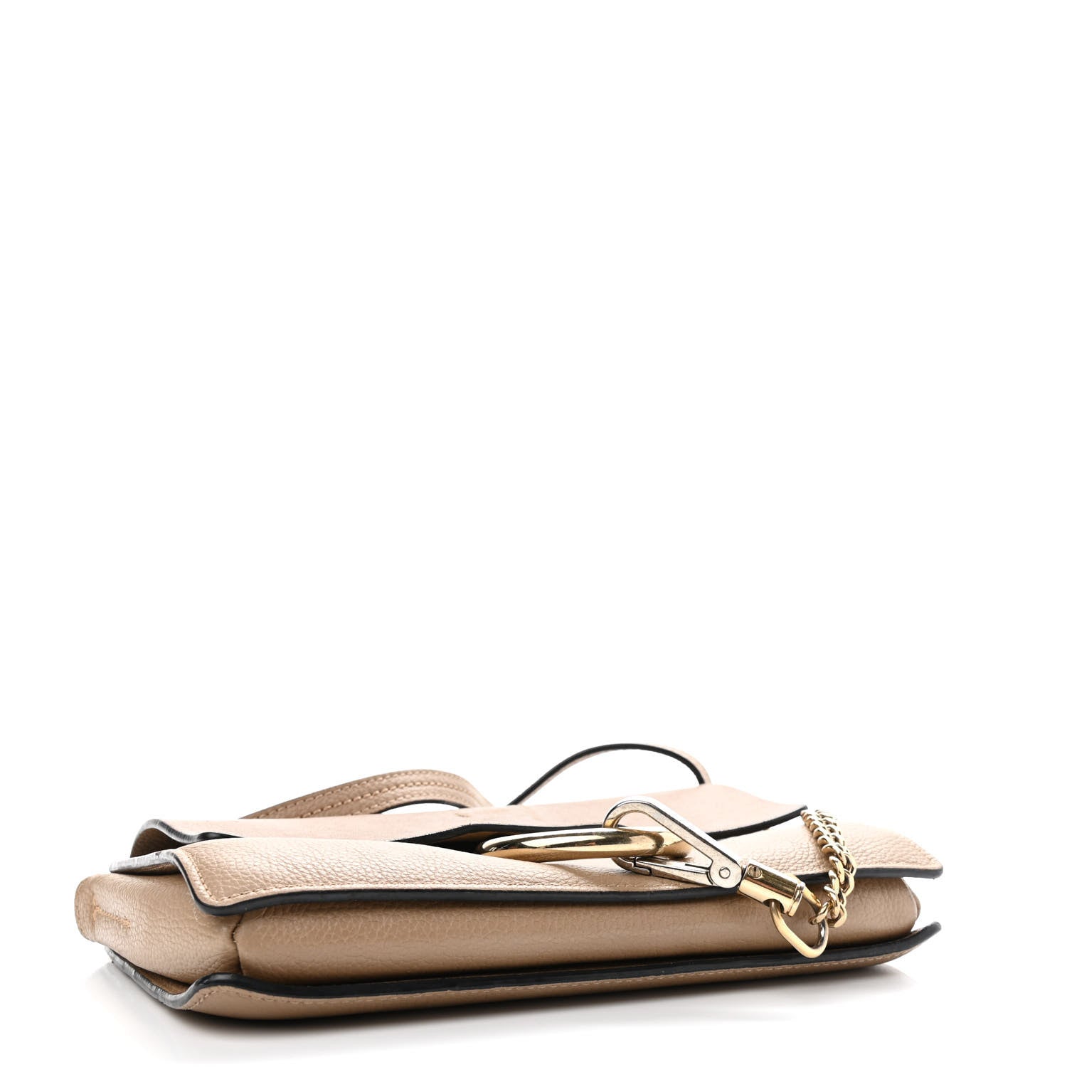 Chloe Goatskin Small Faye Shoulder Bag Tan 4 of 15