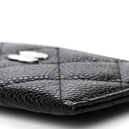 Chanel Caviar Quilted Card Holder Black 11 of 12
