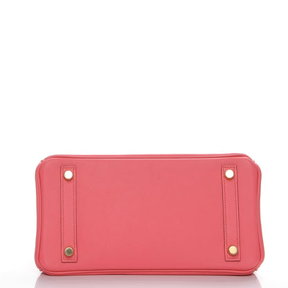 Hermes Swift Birkin 25 Rose Azalee 7 of 25