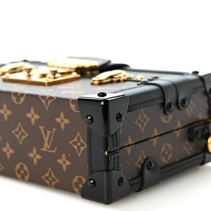 Louis Vuitton Monogram Petite Malle Black 9 of 11