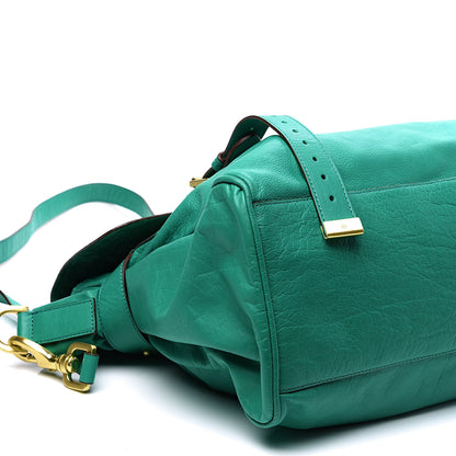 Mulberry Soft Buffalo Oversized Alexa Aqua Green 8 of 10