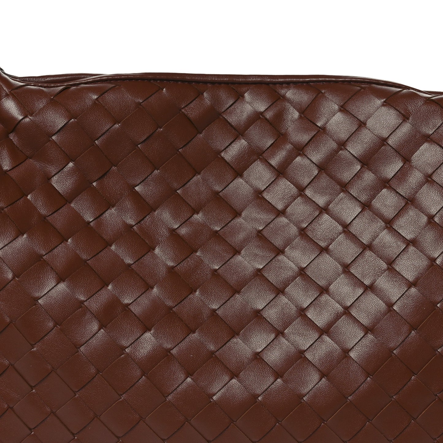 Calfskin Intrecciato Hop Sapele