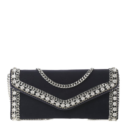 Judith Leiber Envelope Clutch Silver Slate 1 of 13