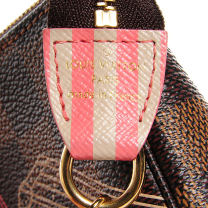 Louis Vuitton Damier Ebene 2014 Christmas Animation Mini Pochette Accessories 6 of 7