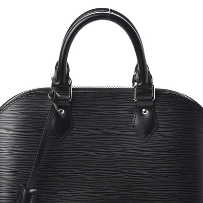 Louis Vuitton Epi Alma PM Black 10 of 10