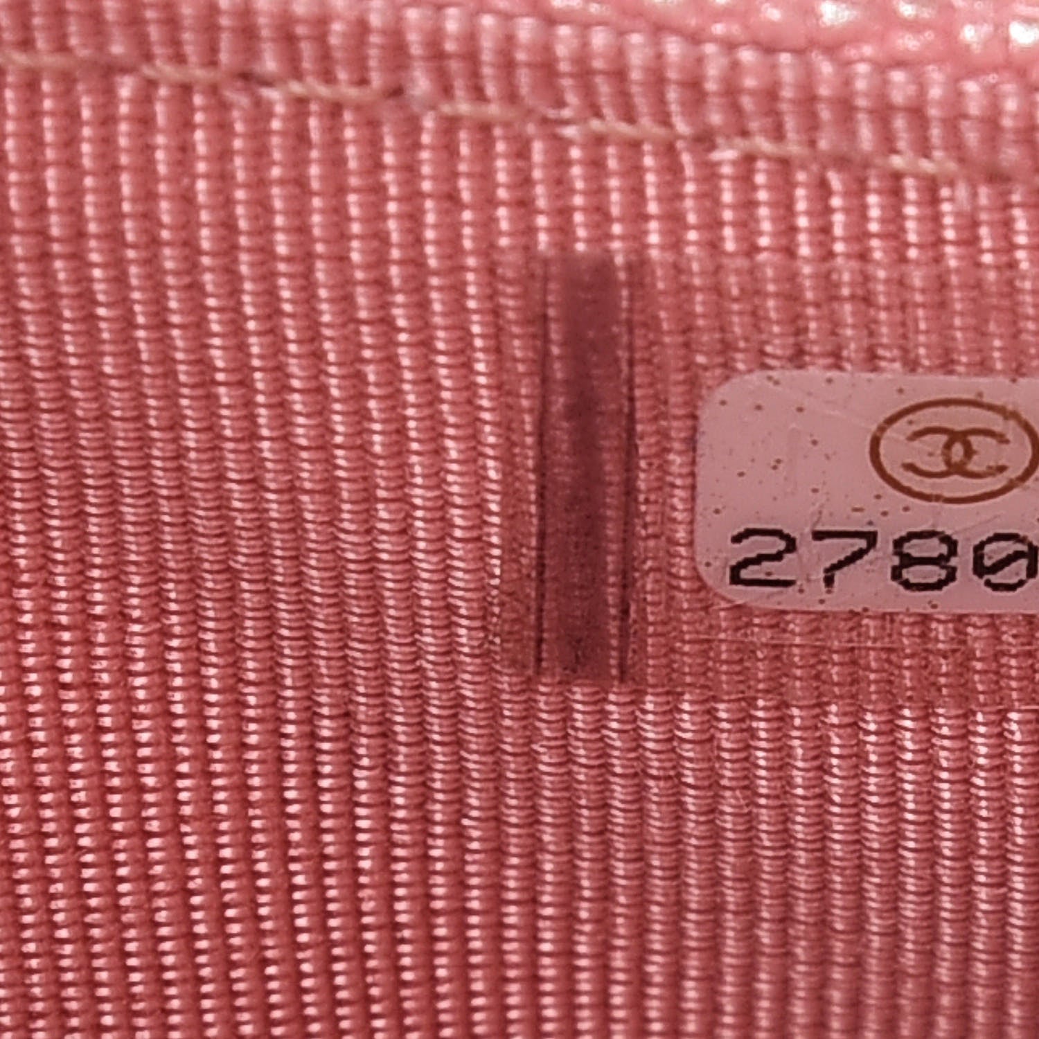 Chanel Iridescent Caviar Quilted Wallet on Chain WOC Rose Pink 8 of 11