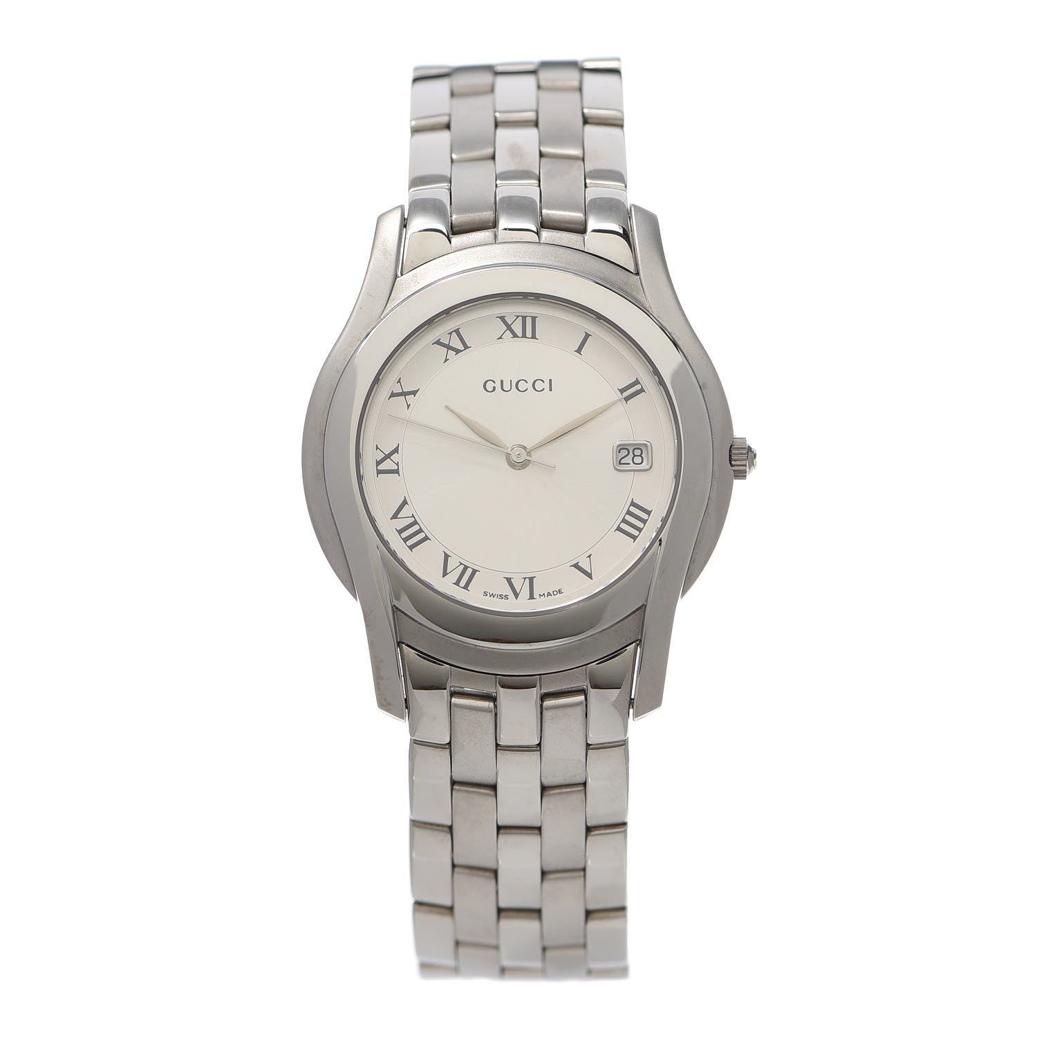 Gucci Stainless Steel 35mm 5500M Quartz Watch 1 of 6