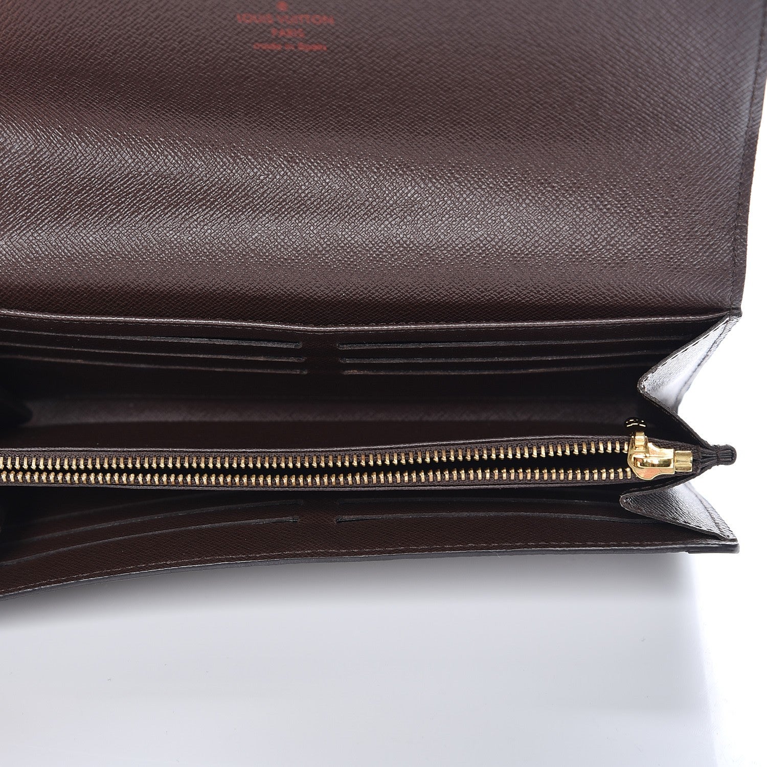 Louis Vuitton Damier Ebene Venice Wallet 5 of 9